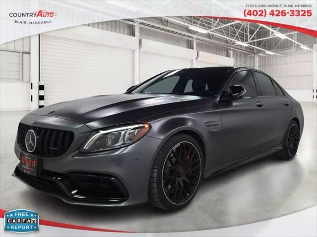 used 2021 Mercedes-Benz AMG C 63 car, priced at $66,998