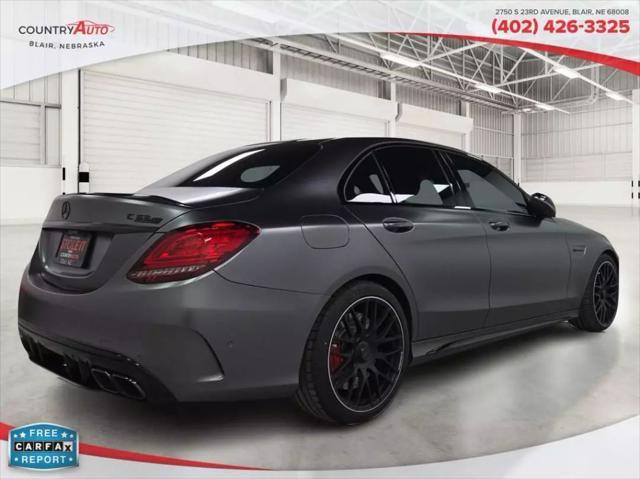 used 2021 Mercedes-Benz AMG C 63 car, priced at $66,998