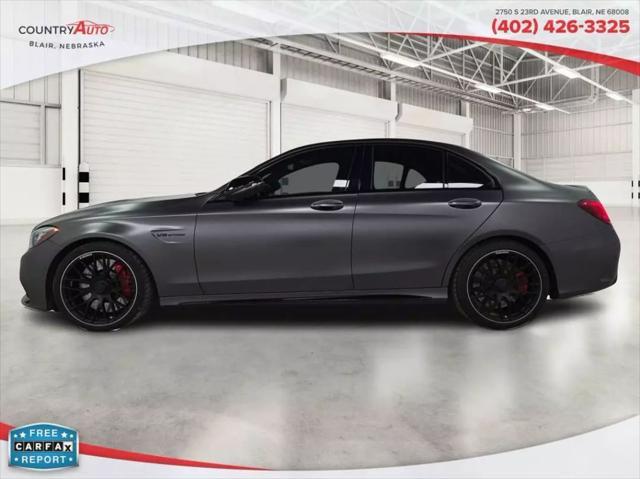 used 2021 Mercedes-Benz AMG C 63 car, priced at $66,998