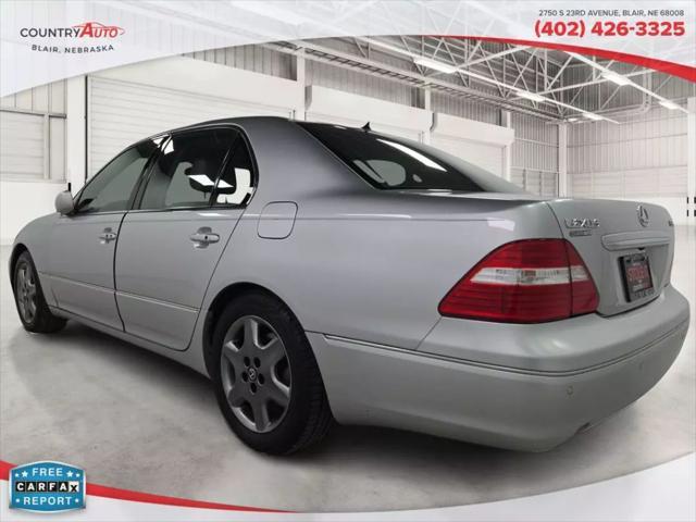 used 2004 Lexus LS 430 car, priced at $14,999
