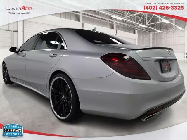 used 2015 Mercedes-Benz S-Class car, priced at $35,000
