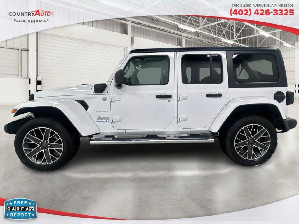used 2023 Jeep Wrangler 4xe car, priced at $39,999