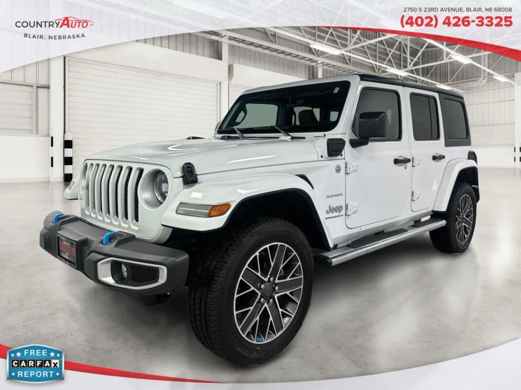used 2023 Jeep Wrangler 4xe car, priced at $39,999