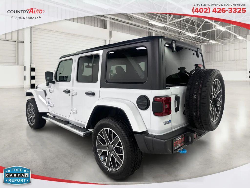 used 2023 Jeep Wrangler 4xe car, priced at $39,999