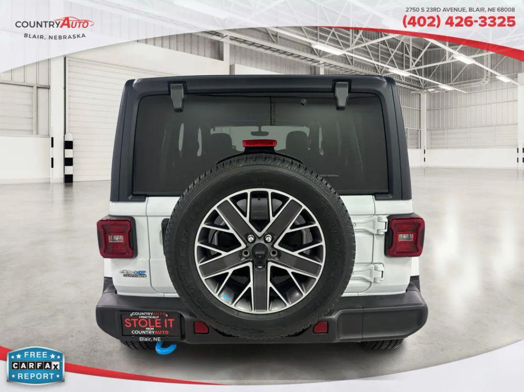 used 2023 Jeep Wrangler 4xe car, priced at $39,999