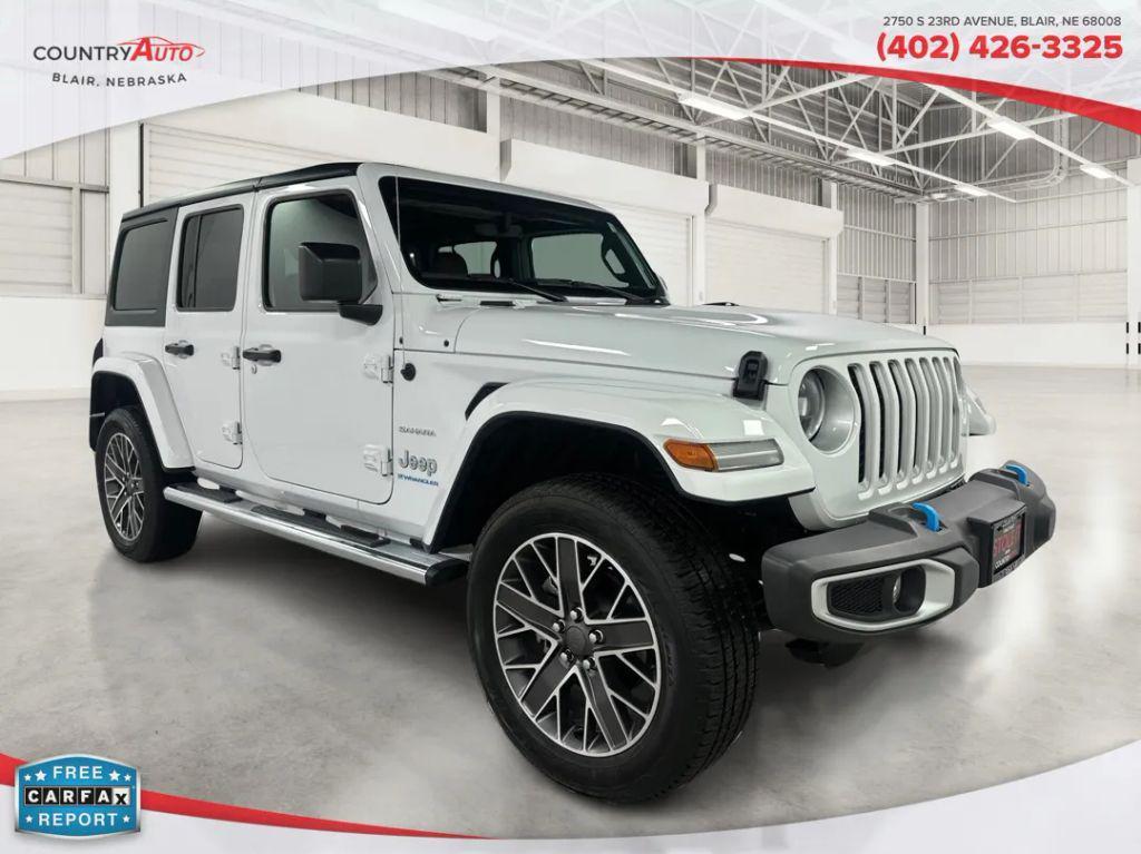 used 2023 Jeep Wrangler 4xe car, priced at $39,999