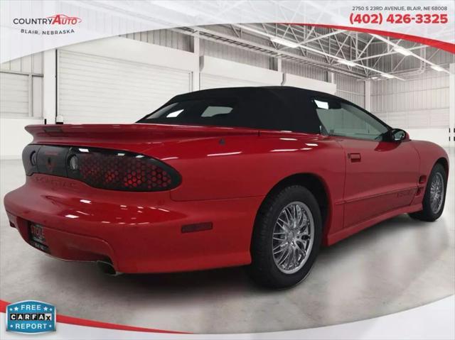 used 2000 Pontiac Firebird car, priced at $24,999