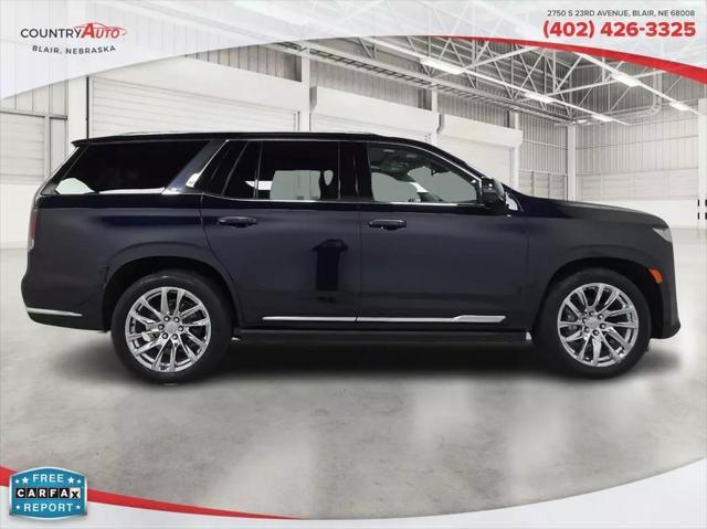 used 2021 Cadillac Escalade car, priced at $67,998