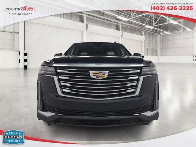 used 2021 Cadillac Escalade car, priced at $67,998