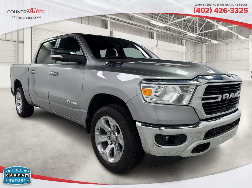 used 2021 Ram 1500 car, priced at $34,999