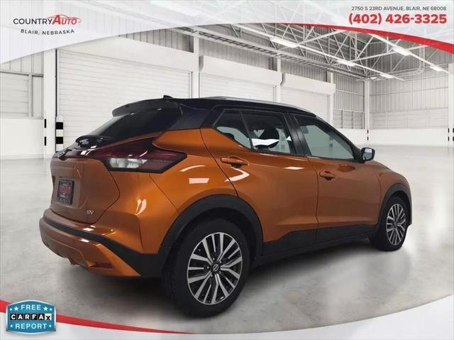 used 2021 Nissan Kicks car, priced at $18,777