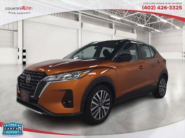 used 2021 Nissan Kicks car, priced at $18,777