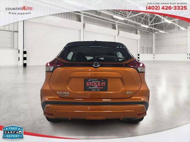 used 2021 Nissan Kicks car, priced at $18,777