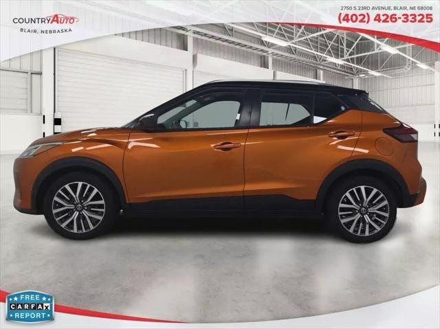 used 2021 Nissan Kicks car, priced at $18,777