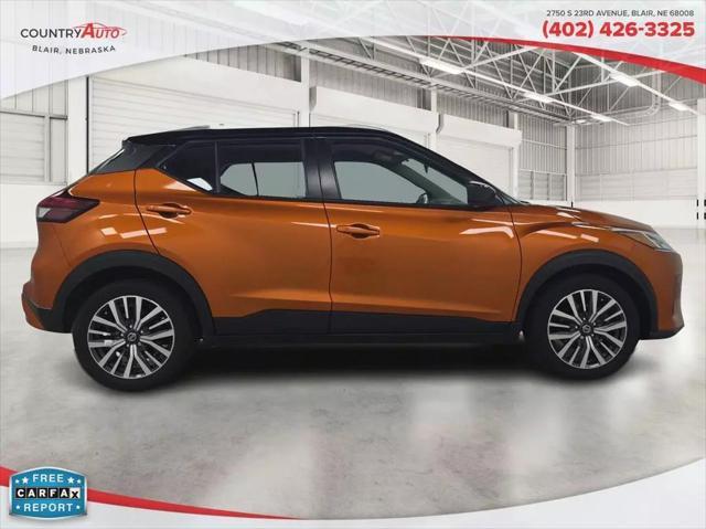 used 2021 Nissan Kicks car, priced at $18,777