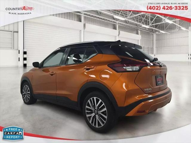 used 2021 Nissan Kicks car, priced at $18,777