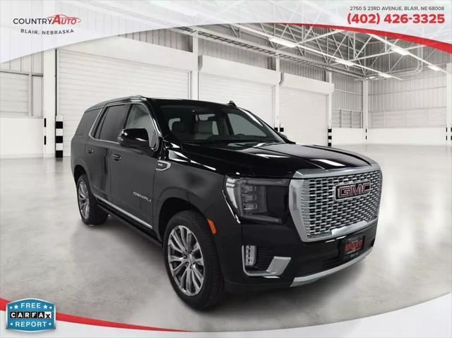 used 2021 GMC Yukon car, priced at $55,000