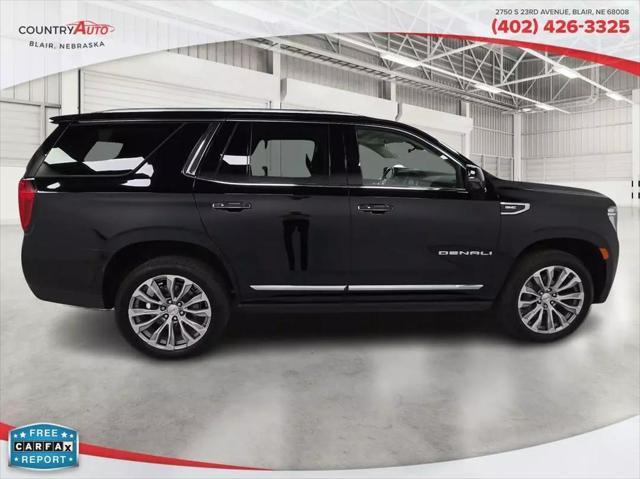 used 2021 GMC Yukon car, priced at $55,000