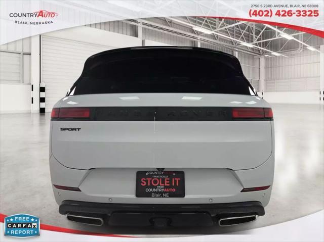 used 2024 Land Rover Range Rover Sport car, priced at $93,999