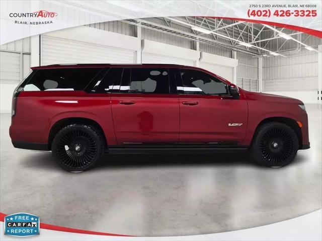 used 2023 Cadillac Escalade ESV car, priced at $145,000