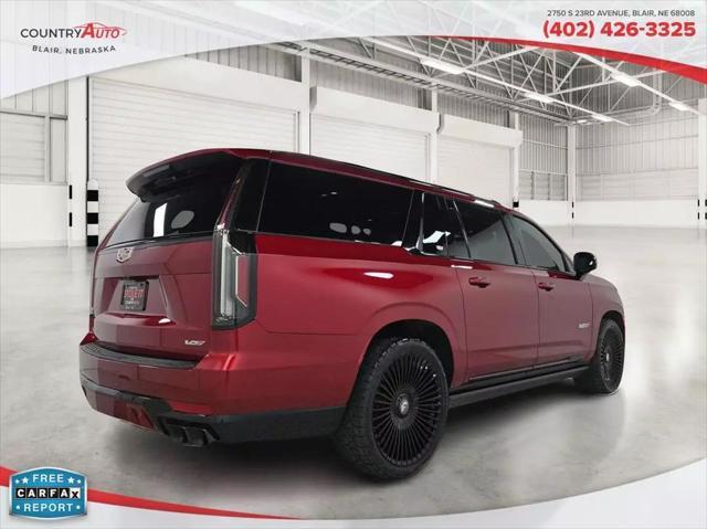 used 2023 Cadillac Escalade ESV car, priced at $145,000