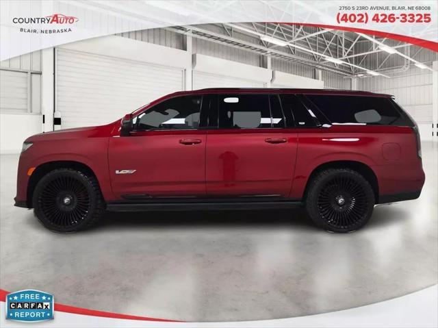 used 2023 Cadillac Escalade ESV car, priced at $145,000