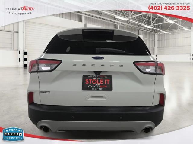 used 2022 Ford Escape car, priced at $25,544