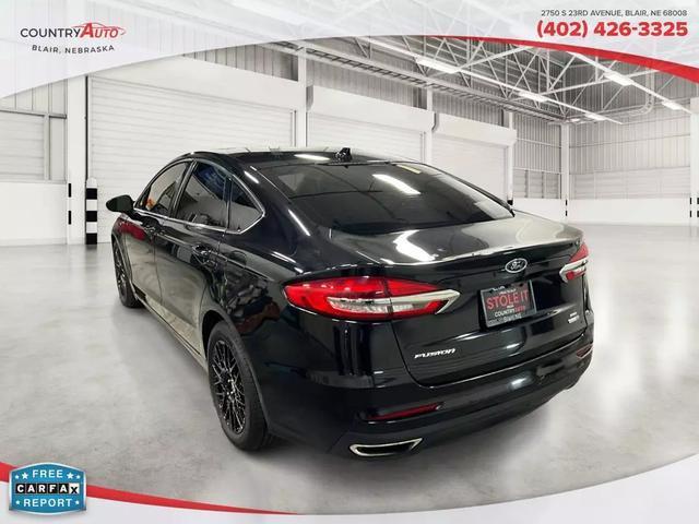 used 2019 Ford Fusion car, priced at $16,333