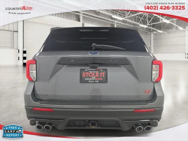 used 2022 Ford Explorer car, priced at $46,999
