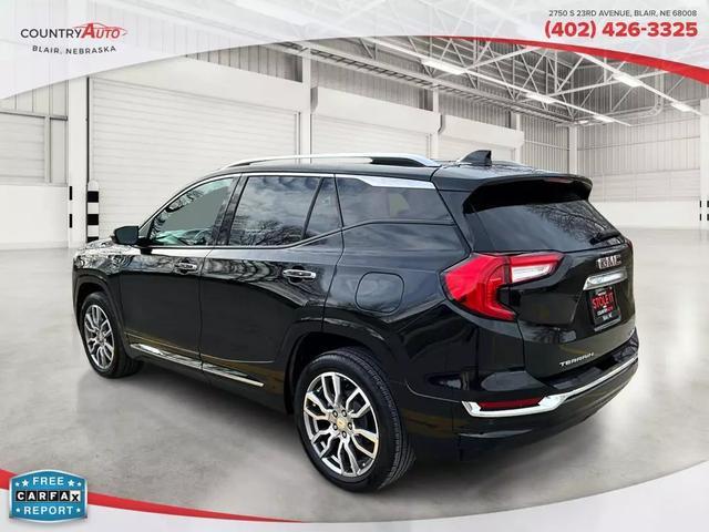 used 2022 GMC Terrain car, priced at $31,500