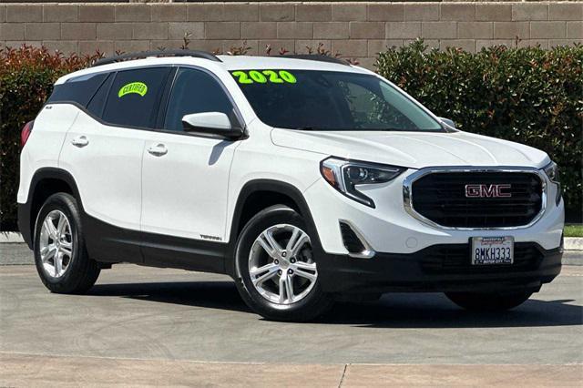 used 2020 GMC Terrain car, priced at $20,290