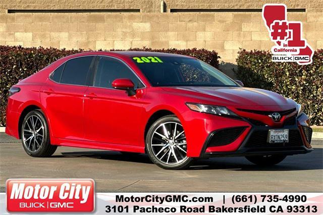 used 2021 Toyota Camry car, priced at $25,490