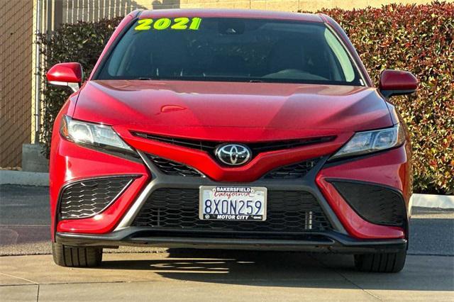 used 2021 Toyota Camry car, priced at $25,490