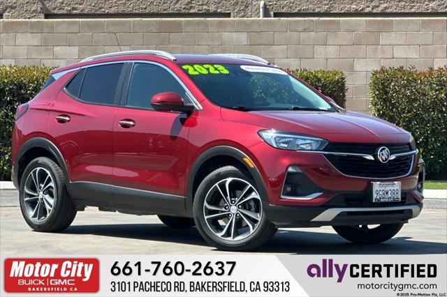 used 2023 Buick Encore GX car, priced at $22,587
