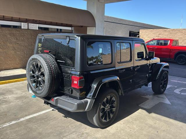 used 2023 Jeep Wrangler 4xe car, priced at $34,736