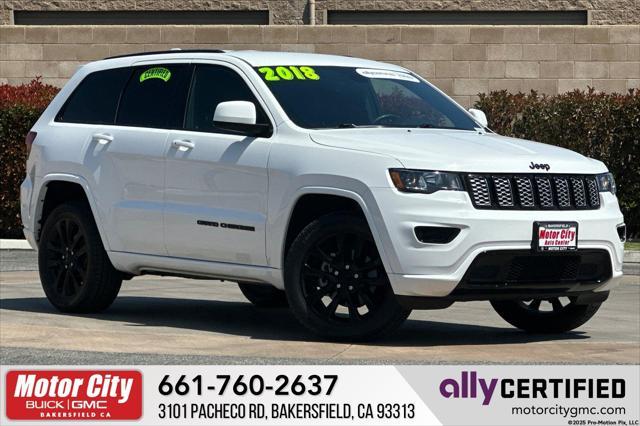 used 2018 Jeep Grand Cherokee car, priced at $22,861