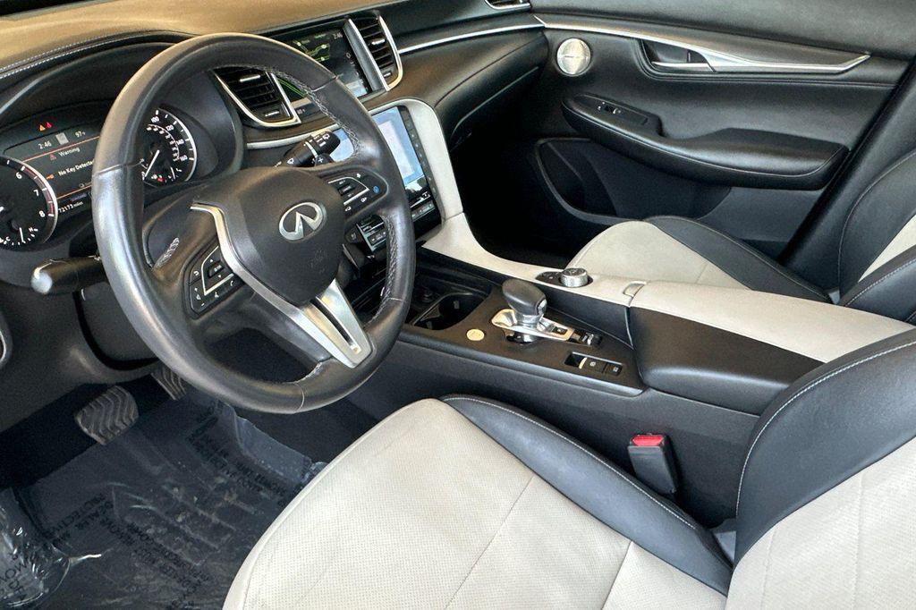used 2022 INFINITI QX55 car, priced at $25,499