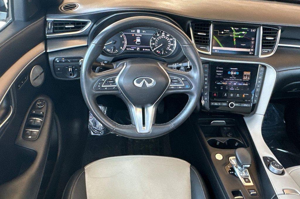 used 2022 INFINITI QX55 car, priced at $25,499