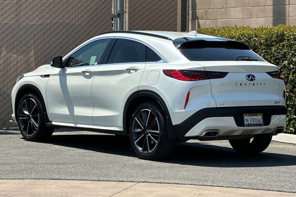 used 2022 INFINITI QX55 car, priced at $23,985
