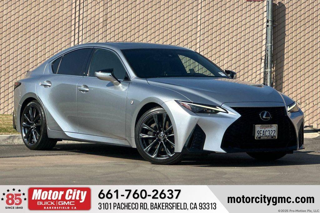used 2023 Lexus IS 350 car, priced at $42,790