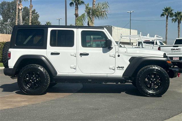 used 2021 Jeep Wrangler Unlimited car, priced at $34,190