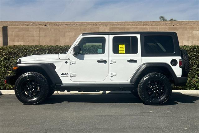 used 2021 Jeep Wrangler Unlimited car, priced at $34,190