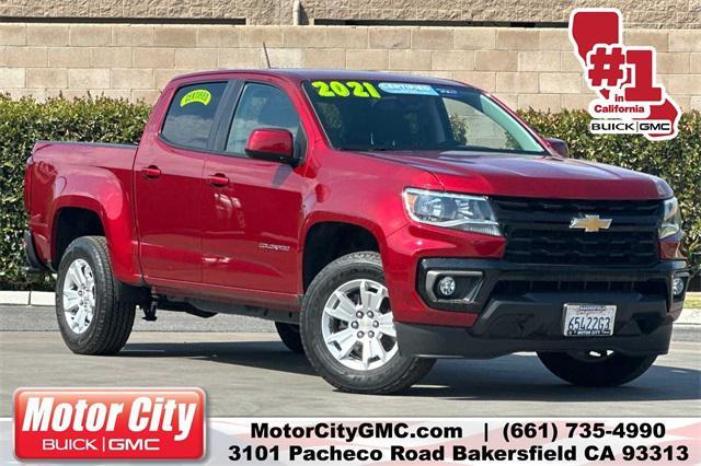 used 2021 Chevrolet Colorado car, priced at $29,571