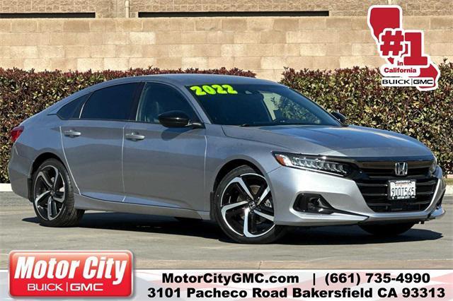 used 2022 Honda Accord car, priced at $27,699