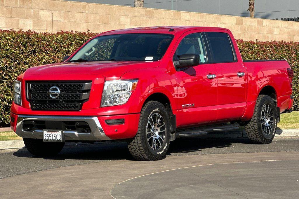 used 2021 Nissan Titan car, priced at $27,895