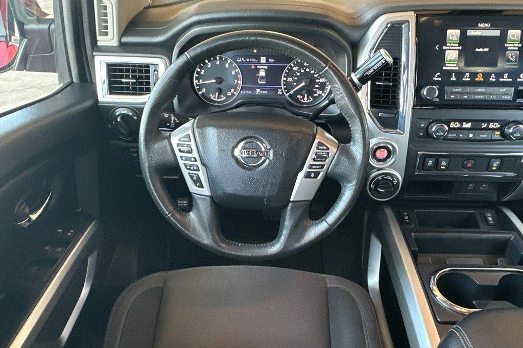 used 2021 Nissan Titan car, priced at $27,895