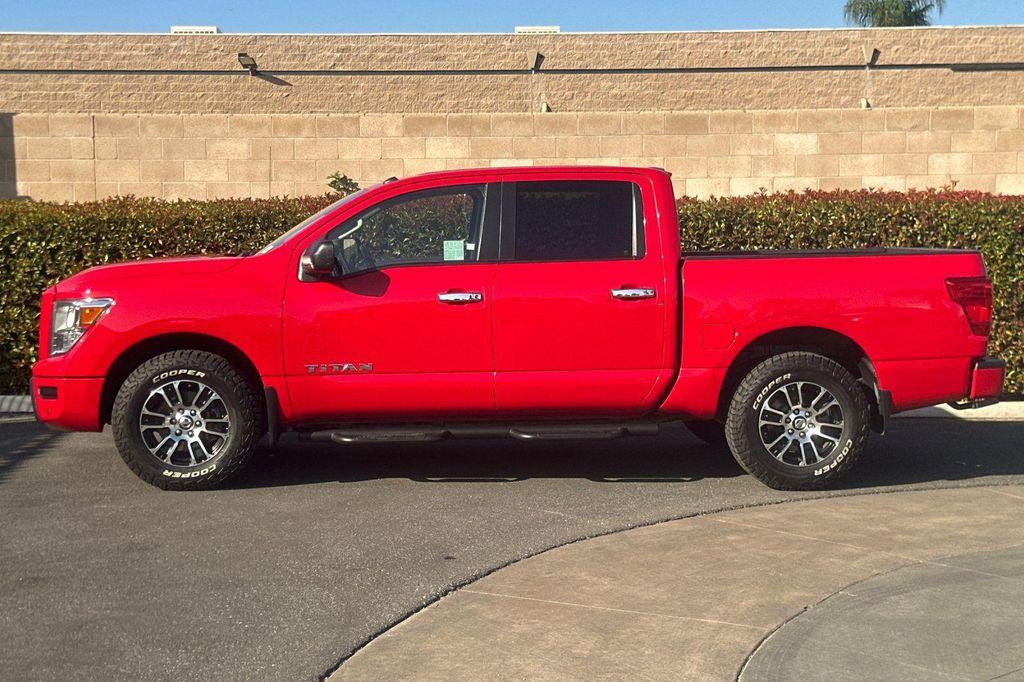 used 2021 Nissan Titan car, priced at $27,895