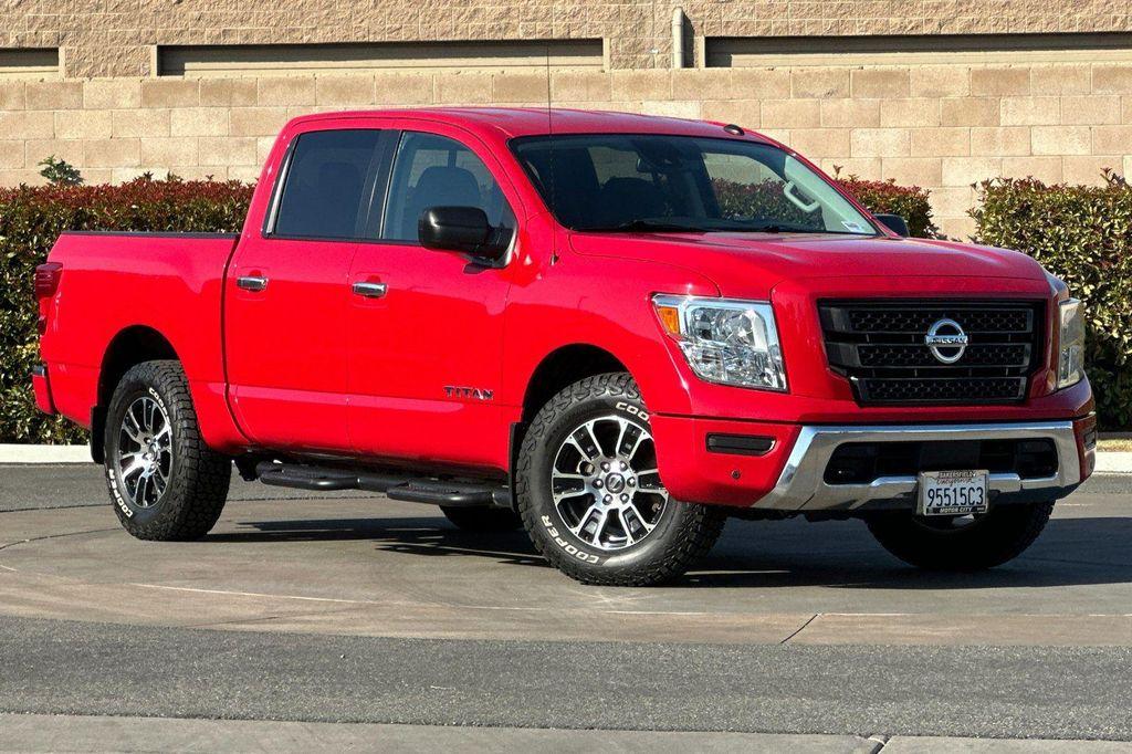used 2021 Nissan Titan car, priced at $27,895