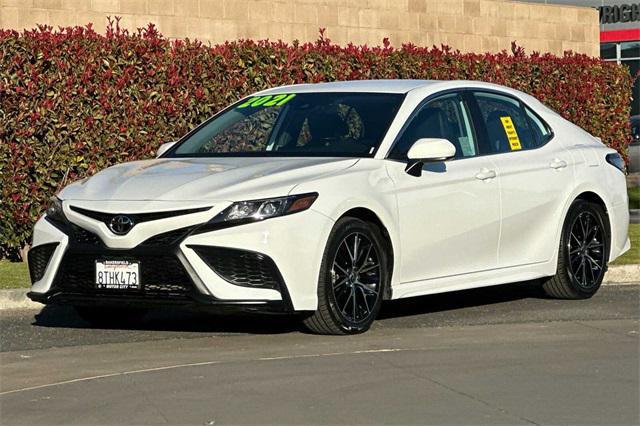 used 2021 Toyota Camry car, priced at $27,997