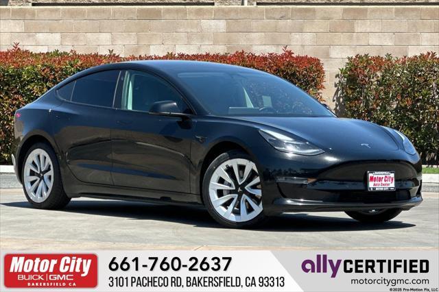 used 2022 Tesla Model 3 car, priced at $24,519